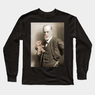 Sigmund Freud, the founder of psychoanalysis Long Sleeve T-Shirt